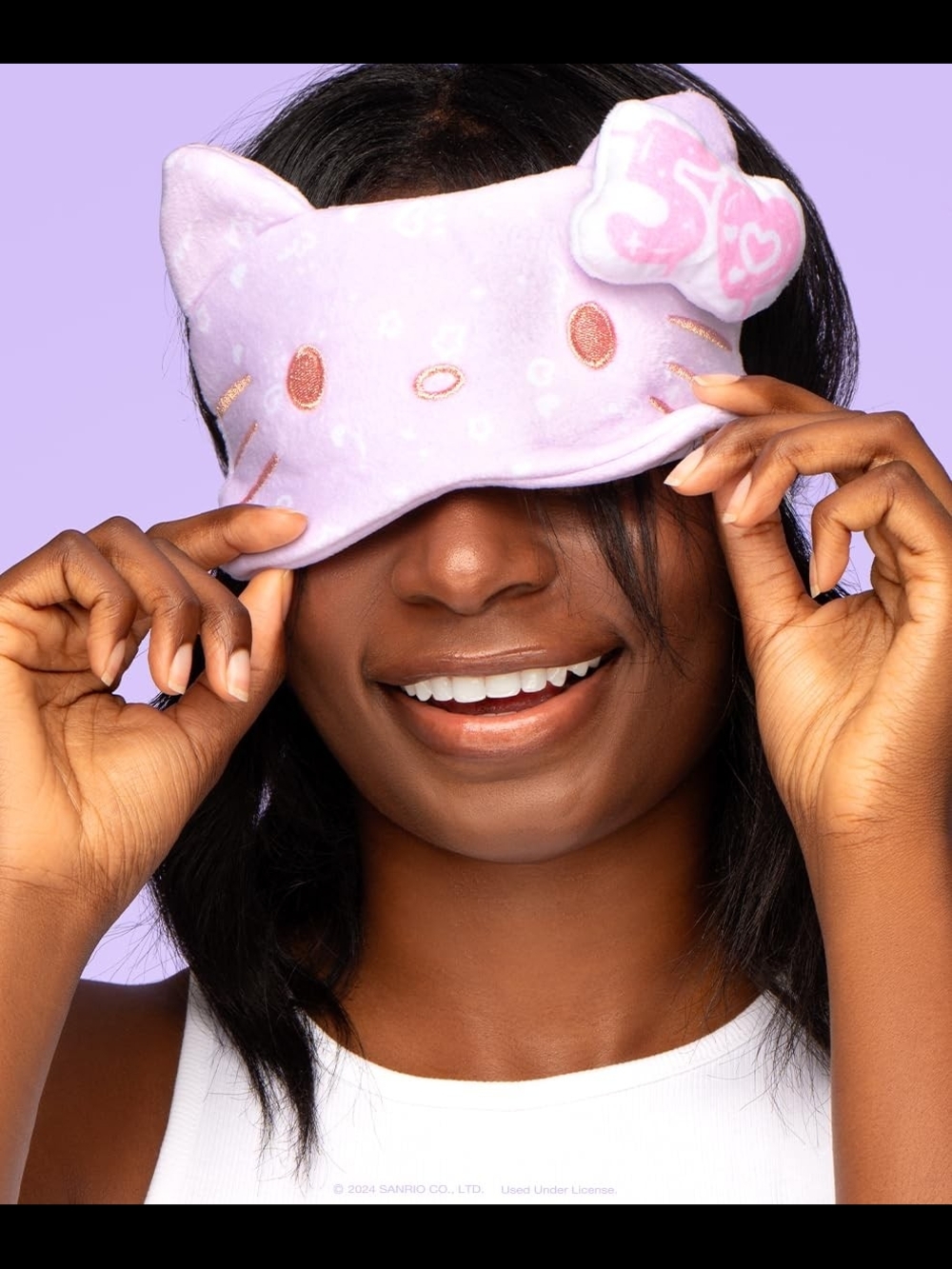 The Creme Shop x Hello Kitty 50th Anniversary Plush Eye Sleeping Mask